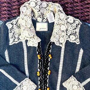 Anthropologie Guinevere Cardigan Sweater M